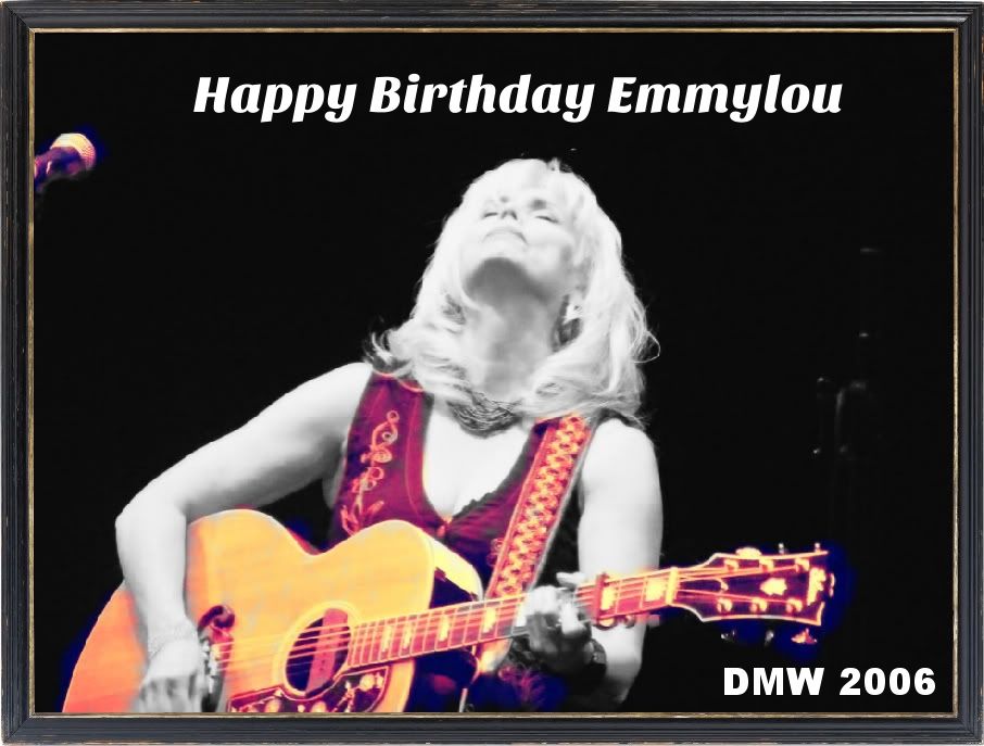 SOUNDTRACK4LIFE: THE B-SIDES: Happy Birthday Emmylou Harris